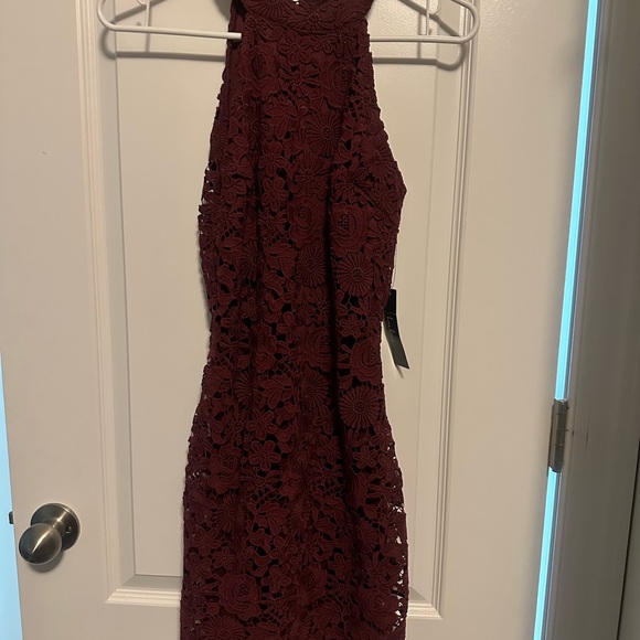 Lulus Halter Dress - small - Picture 3 of 4